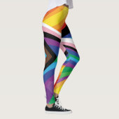 LGBTQ+ Pride Celebration: Speciaal Ontwerp Leggings (Rechts)