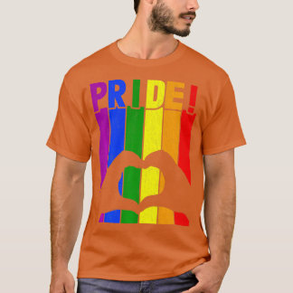 LGBTQ Pride en Love Gay Lesbian Heart Funny Pride T-shirt