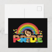 LGBTQ - Pride en Rainbow Briefkaart (Voorkant / Achterkant)