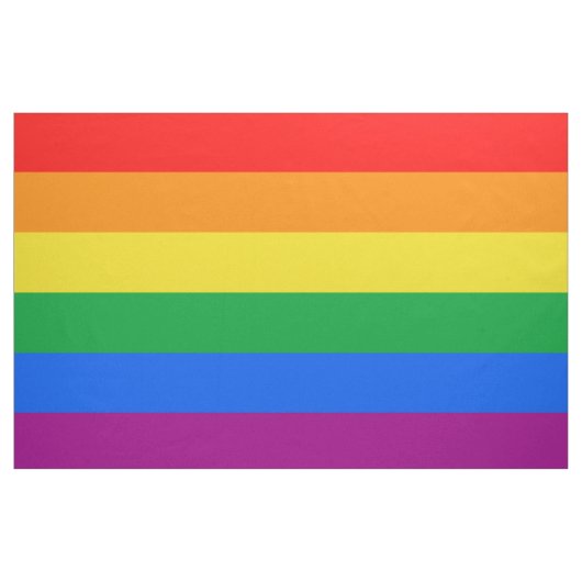 LGBTQ Pride Flag Stof (Yard (91,4 cm))