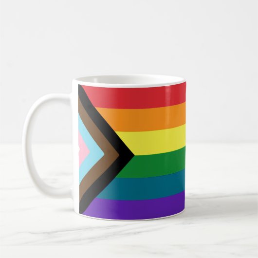 LGBTQ+ Pride Flags Koffiemok (Links)