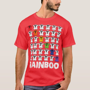 LGBTQ Pride Ghost Rainbow Boo Ghost Funny Rainboo T-shirt