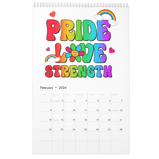 LGBTQ Pride Kalender (Feb 2026)