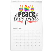 LGBTQ Pride Kalender (Jan 2026)