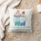 LGBTQ+ Pride Kunst Kussen (Deken)