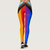 LGBTQ & Pride Leggings - Regenboog Progressie Vlag (Achterkant)