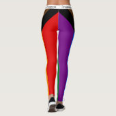LGBTQ & Pride - Leggings van de vlag van de regenb (Achterkant)