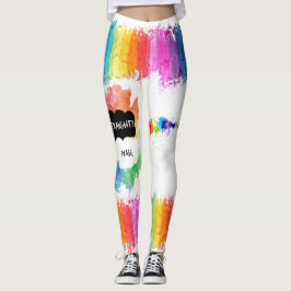 LGBTQ - Pride Leggings - verf de regenboog
