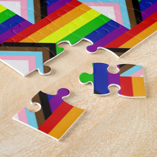 LGBTQ+ Pride Legpuzzel (Zijkant)