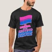 LGBTQ Pride Lesbian Gay Man Bisexual Flag T-shirt (Voorkant)