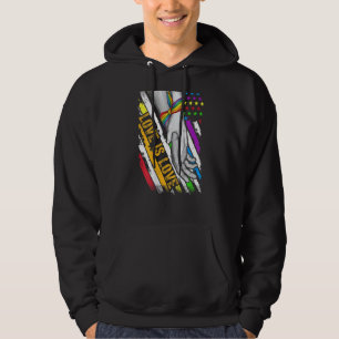 LGBTQ Pride Love Is Love USA Amerikaanse vlag Prid Hoodie
