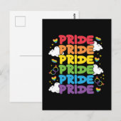 LGBTQ - Pride Maand Briefkaart (Voorkant / Achterkant)
