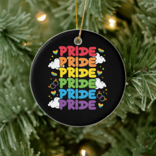 LGBTQ - Pride Maand Keramisch Ornament