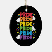 LGBTQ - Pride Maand Keramisch Ornament (Rechts)