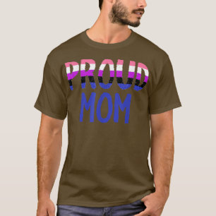 LGBTQ Pride Month Gendervloeid mam Human Righ T-shirt