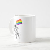 LGBTQ Pride Moonman Koffiemok (Voorkant links)