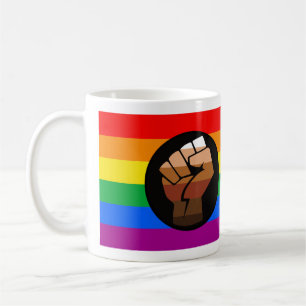 LGBTQ PRIDE (POC Fist Pride) Koffiemok