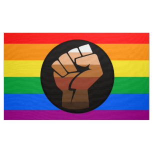 LGBTQ PRIDE (POC Fist Pride) Stof