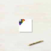 LGBTQ+ Pride Post-it Nota's Post-it® Notes (Op bureau)