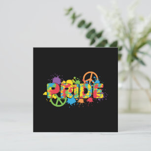 LGBTQ - Pride - Rainbow Colours Paint Splashes