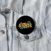 LGBTQ - Pride - Rainbow Colours Paint Splashes Ronde Button 7,6 Cm (In situ)