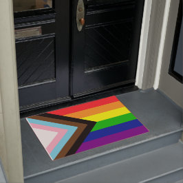 LGBTQ PRIDE RAINBOW DOORMAT DEURMAT