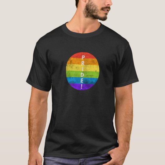 LGBTQ Pride Rainbow Equality Awareness Month Lesbi T-shirt (Voorkant)