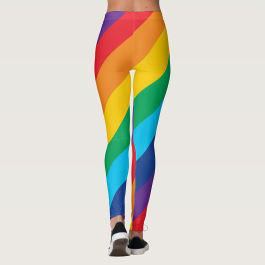 LGBTQ Pride Rainbow Legging weg (Achterkant)