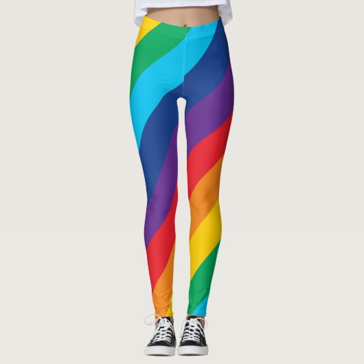 LGBTQ Pride Rainbow Legging weg (Voorkant)