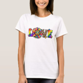 LGBTQ PRIDE RAINBOW LIEFDE EN STEUN T-SHIRT