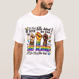 LGBTQ PRIDE RAINBOW LIEFDE EN STEUN T-SHIRT