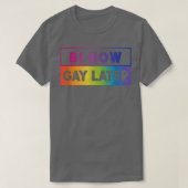LGBTQ Pride Rainbow Month Bi, nu pas Biseual T-shirt (Design voorkant)