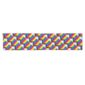 LGBTQ & Pride - Rainbow Progress Flag voor korte t Tafelloper (Horizontaal)