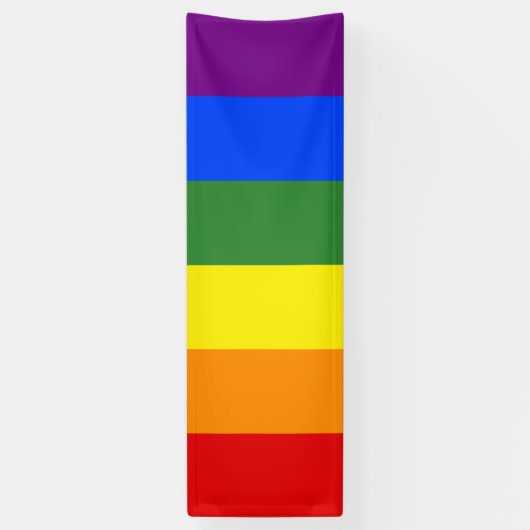 LGBTQ Pride Rainbow Spandoek (Verticaal)