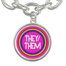 LGBTQ Pride Rainbow spreekt hen uit