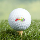 LGBTQ - Pride - Regenboogkleuren Golfballen (Insitu Shirt)