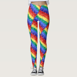 LGBTQ pride regenboogvlag regenboogstrips Leggings