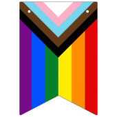 LGBTQ & Pride - Regenboogvoortgang Bunting Flags Vlaggetjes (Tweede vlag)