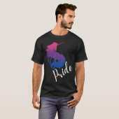 LGBTQ Pride retro T-shirt (Voorkant volledig)