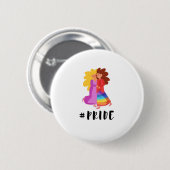 LGBTQ+ #Pride Ronde Button 5,7 Cm (Voorkant /achterkant)