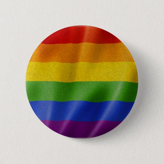 lgbtq pride ronde button 5,7 cm (Voorkant)