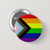 LGBTQ+ Pride Ronde Button 5,7 Cm (Voorkant /achterkant)