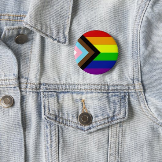 LGBTQ+ Pride Ronde Button 5,7 Cm (In situ)
