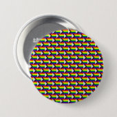 LGBTQ+ Pride Ronde Button 7,6 Cm (Voorkant /achterkant)