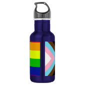 LGBTQ+ Pride RVS waterfles (Achterkant)