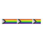 LGBTQ+ Pride Satin Ribbon Grosgrain Lint (Voorkant)