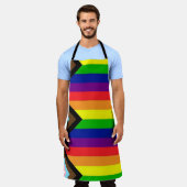 LGBTQ+ Pride Schort van Progress (Gedragen)