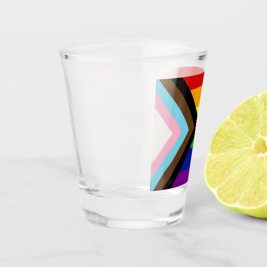 LGBTQ+ Pride Shot Glas (Links)