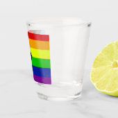 LGBTQ+ Pride Shot Glas (Rechts)