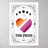 LGBTQ Pride Tarot Lesbienne Homoseksueel Trans Que Poster (Voorkant)